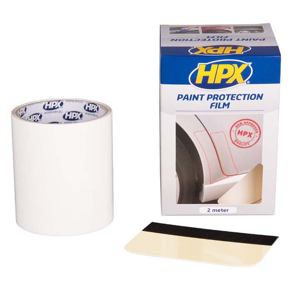 Gennemsigtig beskyttelsesfilm 100mm x 2m til bilruder - HPX