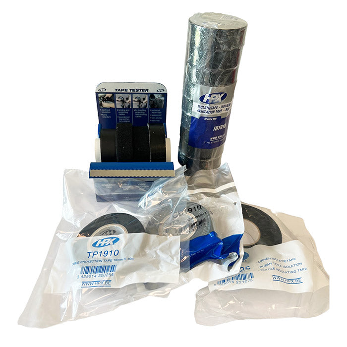 Tape sortiment med tester - HPX