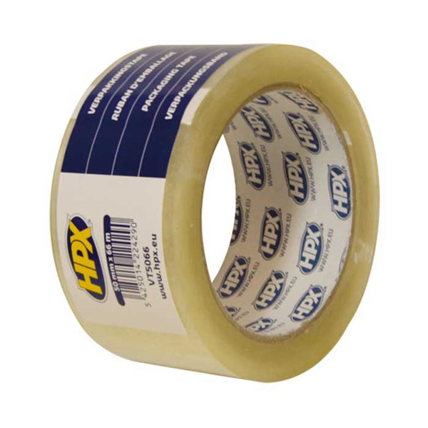 Pakketape klar 50 mm x 66 m - HPX
