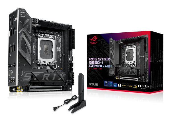 ASUS ROG STRIX B860-I GAMING WIFI Mini ITX LGA1851 sokkel Intel B860