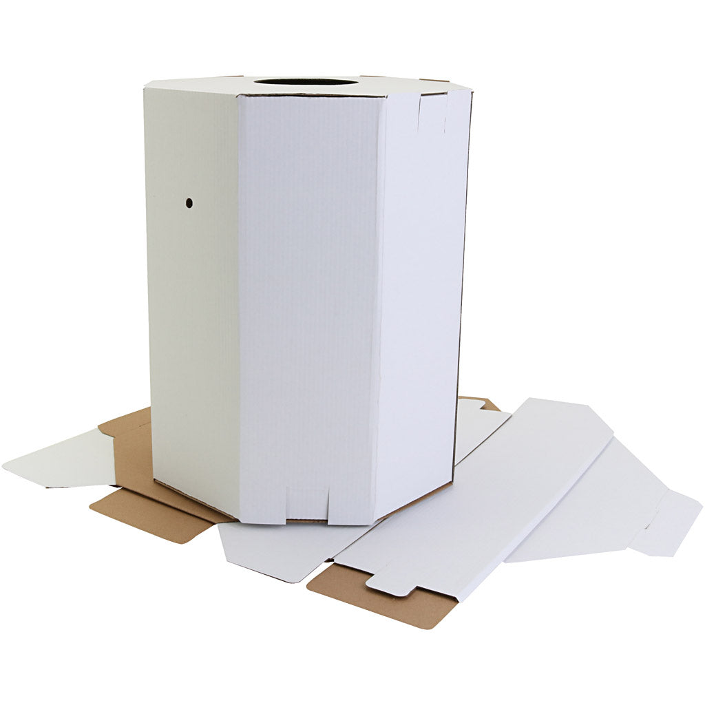 Fastelavnstønde, uden tryk, H: 39 cm, 2 stk./ 1 pk.