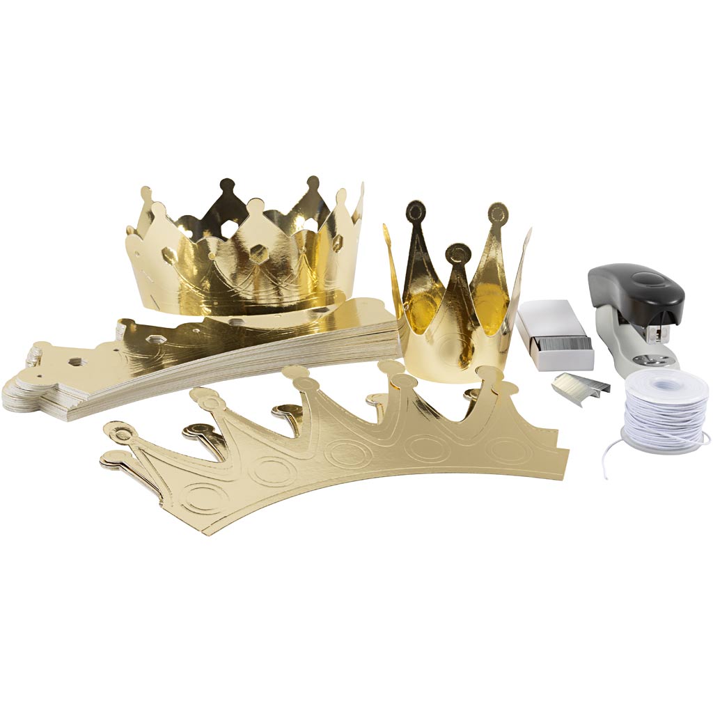 Fastelavnskroner - saml selv, 1 sæt