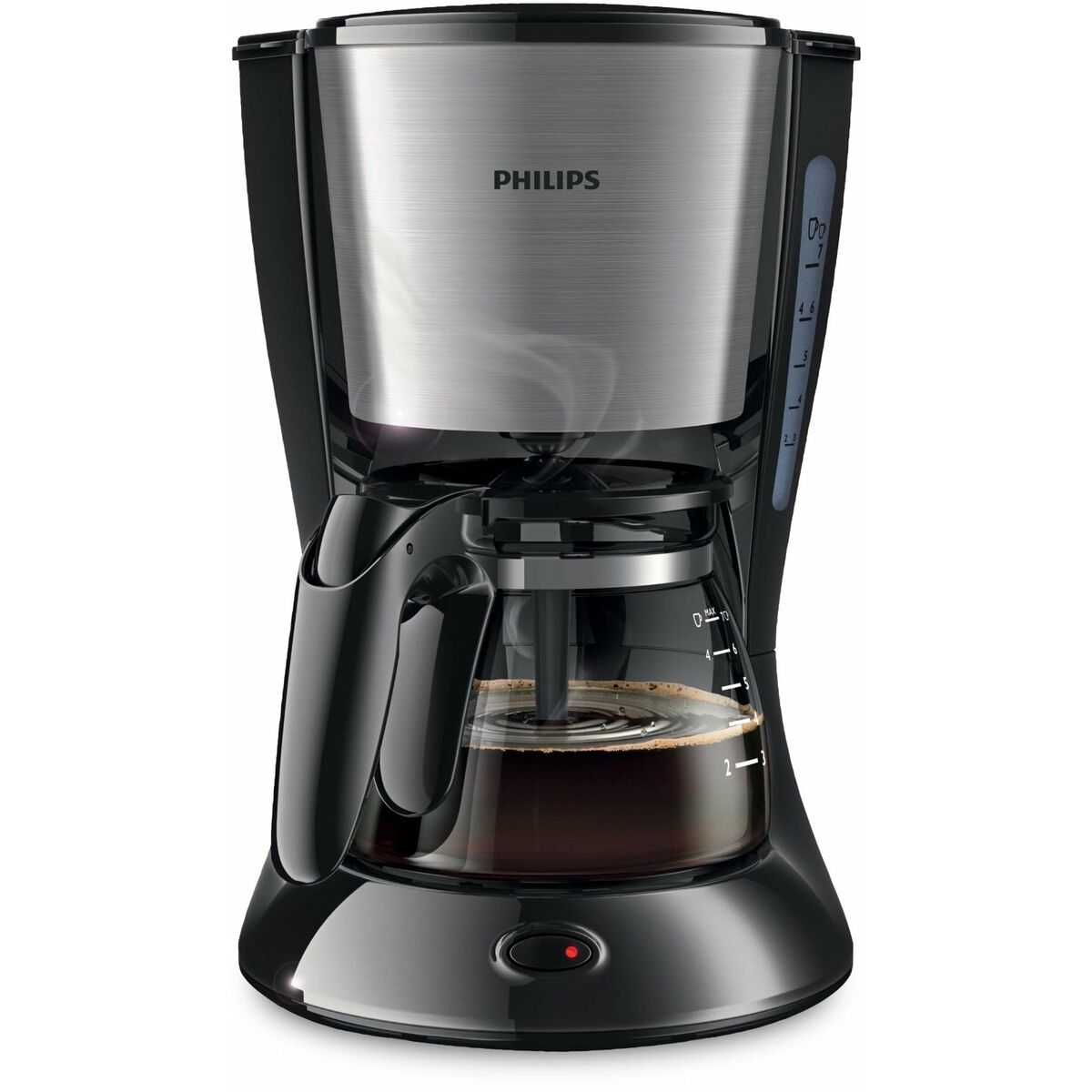 Drip Coffee Machine Philips HD7435/20 700 W Sort 700 W 6 Kopper