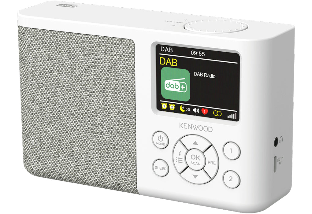 Kenwood CR-M33DAB radio Bærbar Digital Hvid