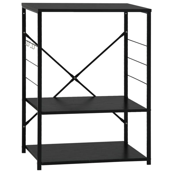 Skab Til Mikrobølgeovn 60X39,6X79,5 Cm Konstrueret Træ