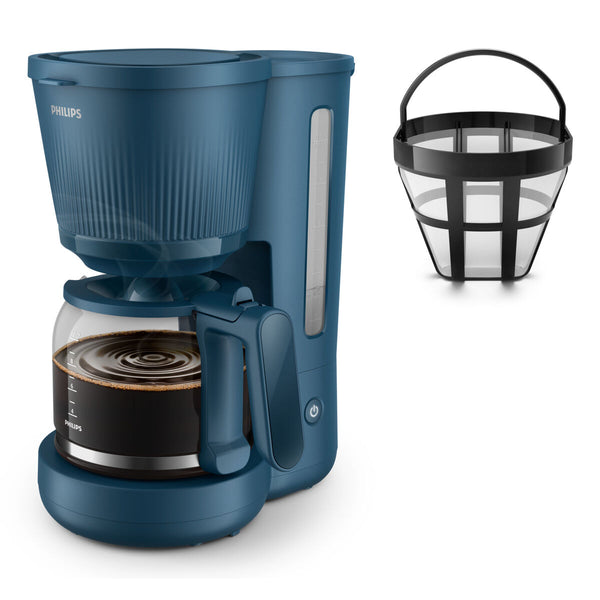 Drip Coffee Machine Philips HD7411/70 Blå 1,3 L