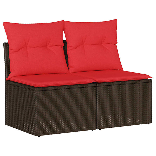 Sofasæt Til Haven 2 Dele Med Hynder Polyrattan Akacietræ