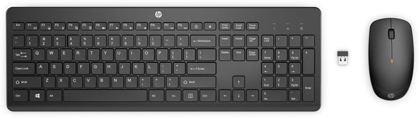 HP 235 Sæt med mus og tastatur Pressestempel Trådløs
