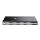 TP-Link Omada SG6654X netværksswitch Administreret L3 Gigabit Ethernet (10/100/1000) 1U Sort