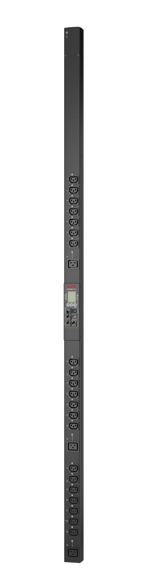 APC Rack PDU 9000 Switched Strømfordelingsenhed 24-stik 16A Sort 3m