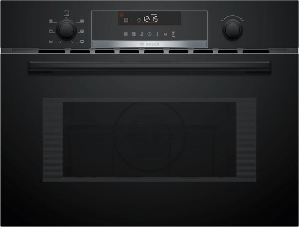 Bosch Serie 6 CMA585GB1 mikrobølgeovn Sort Kombination mikroovn Indbygget 44 L 900 W
