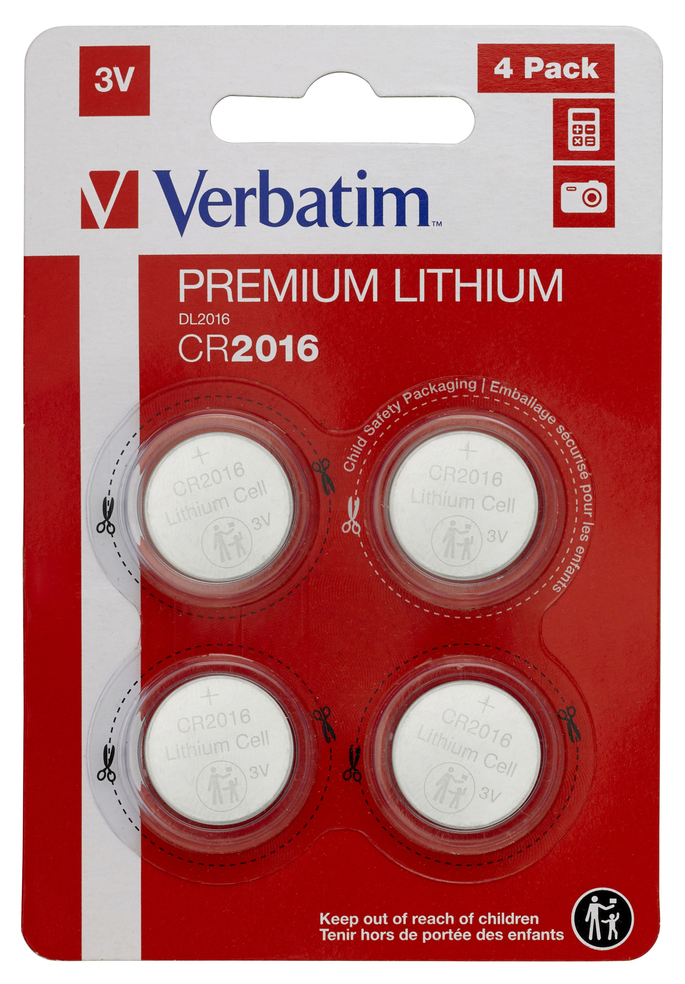 Verbatim Batteri CR2016