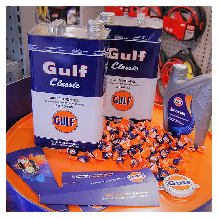 Motorolie 20W-50 5L til klassiske biler, mineralolie - Gulf