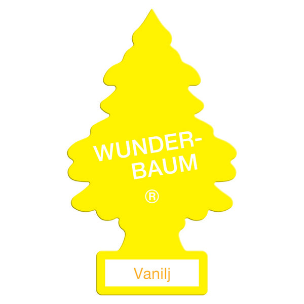 Dufttræ vanilje bil - langtidsholdende friskhed, 1 stk. Wunder-Baum
