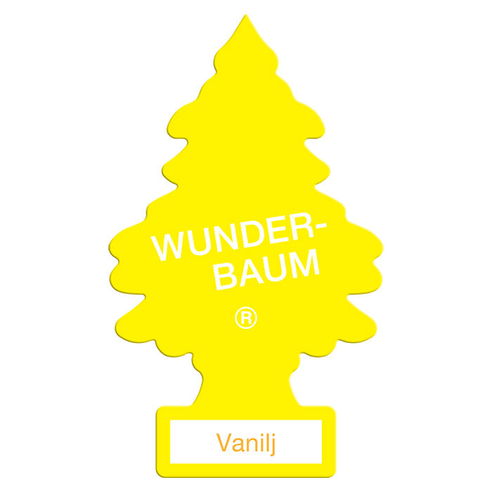 Dufttræ vanilje bil - langtidsholdende friskhed, 1 stk. Wunder-Baum