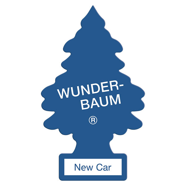 Dufttræ New Car - frisk læder/krydret aroma, 1 stk. Wunderbaum