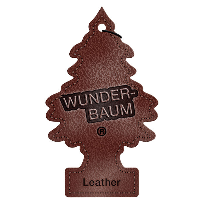 Dufttræ læderduft 1 stk - Wunderbaum