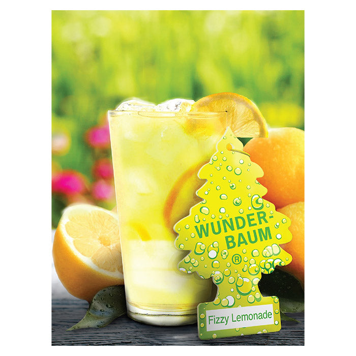 Dufttræ Fizzy Lemonade bilparfume - Wunderbaum