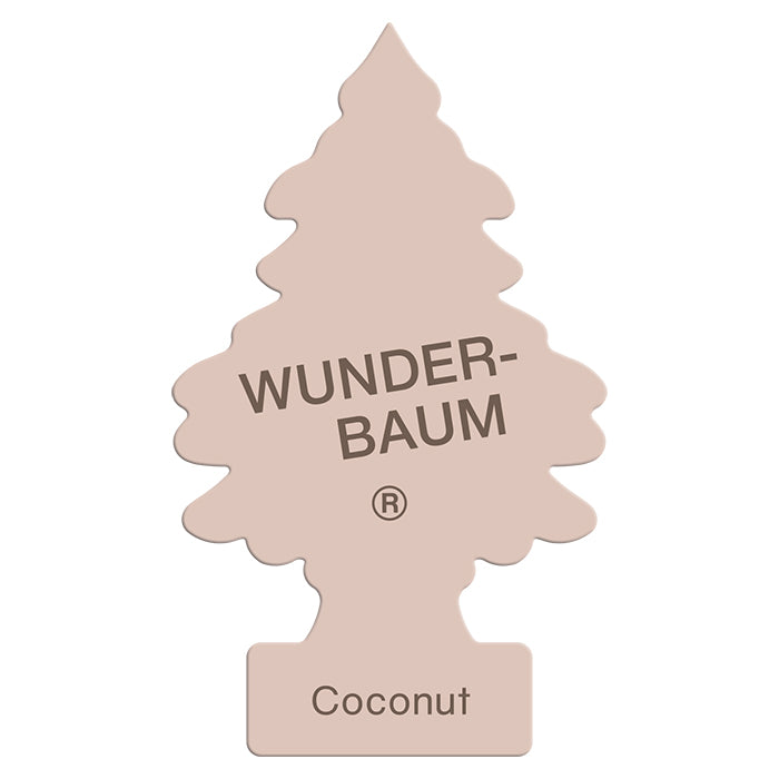 Dufttræ Coconut til bil 1 stk - Wunderbaum