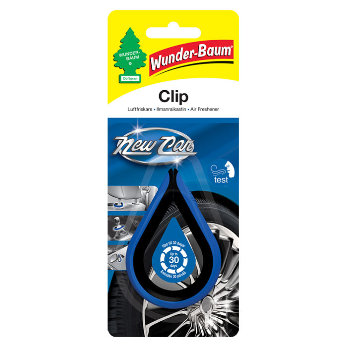 Duftclip New Car - langvarig bilduft, Wunder-Baum