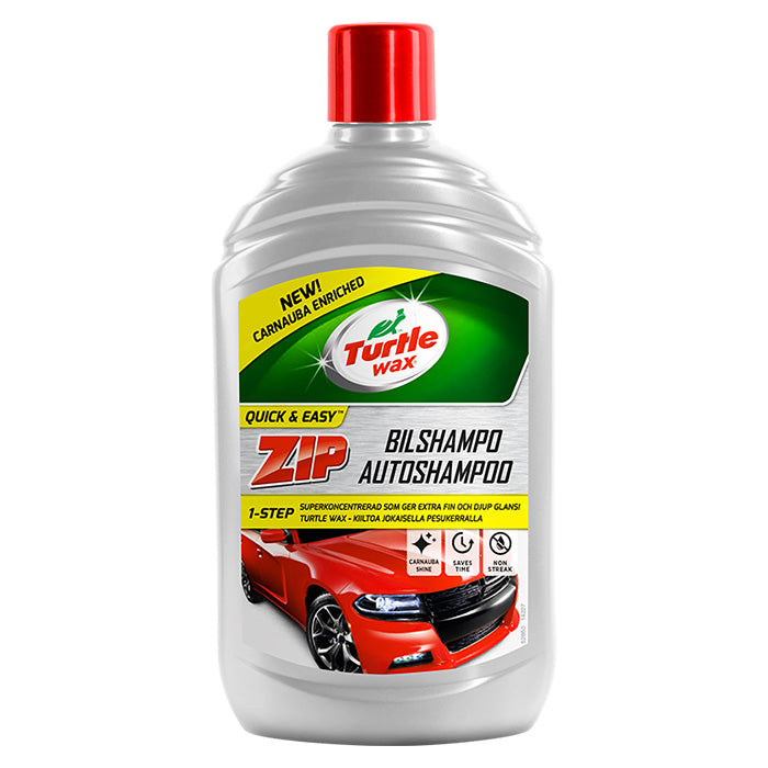 Bilshampoo med voks 500 ml - Turtle Zip, Turtle