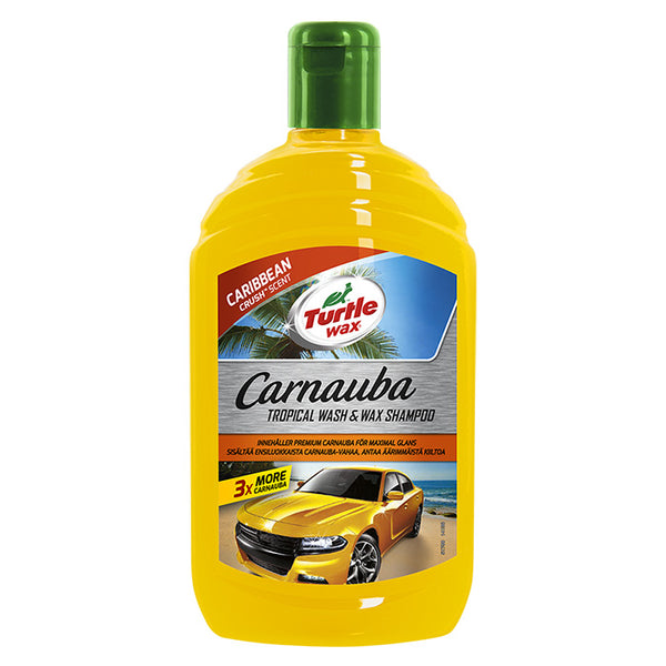 Bilshampoo med carnauba voks 500 ml - Turtle Wax