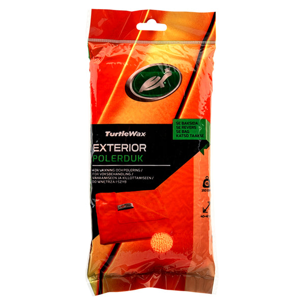 Mikrofiberklud 40x40 cm til bilpolering og voks - Turtle