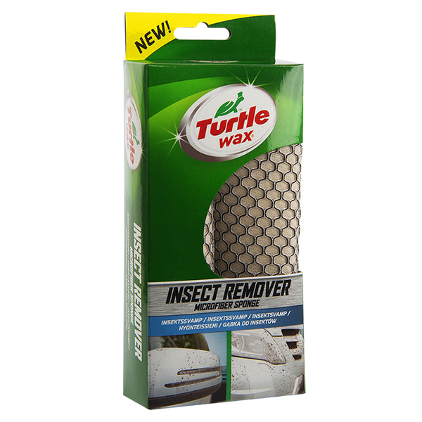 Insektsvamp mikrofiber til bil - effektiv fjernelse af insekter og tjære - Turtle