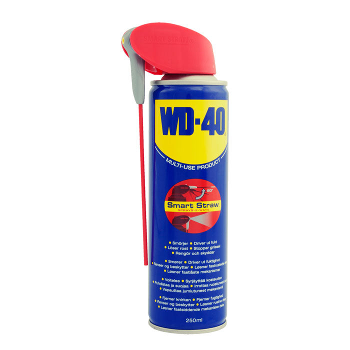 Smøremiddel og multispray 250 ml - præcis smart straw, WD-40