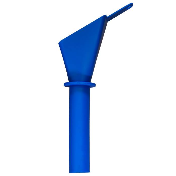Tragt til benzinadditiv, blå 17 cm - Bell Add