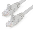 StarTech.com 50cm LSZH CAT6 Ethernet Cable, 10 Gigabit Snagless RJ45 100W PoE Network Patch Cord with Strain Relief, CAT 6 10GbE UTP, Grey, Individually Tested/ETL, Low Smoke Zero Halogen - Category 6 - 24AWG (N6LPATCH50CMGR) CAT 6 Ikke afskærmet parsnoet