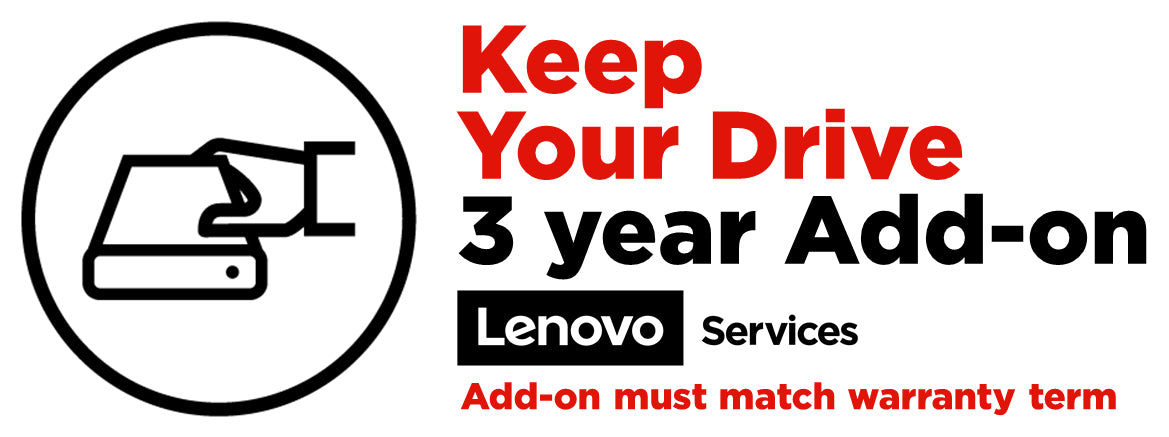 Lenovo Keep Your Drive Add On Support opgradering 3år