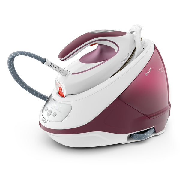 Tefal Express Protect SV9201E0 Dampstrygejern 2800W Rød Hvid
