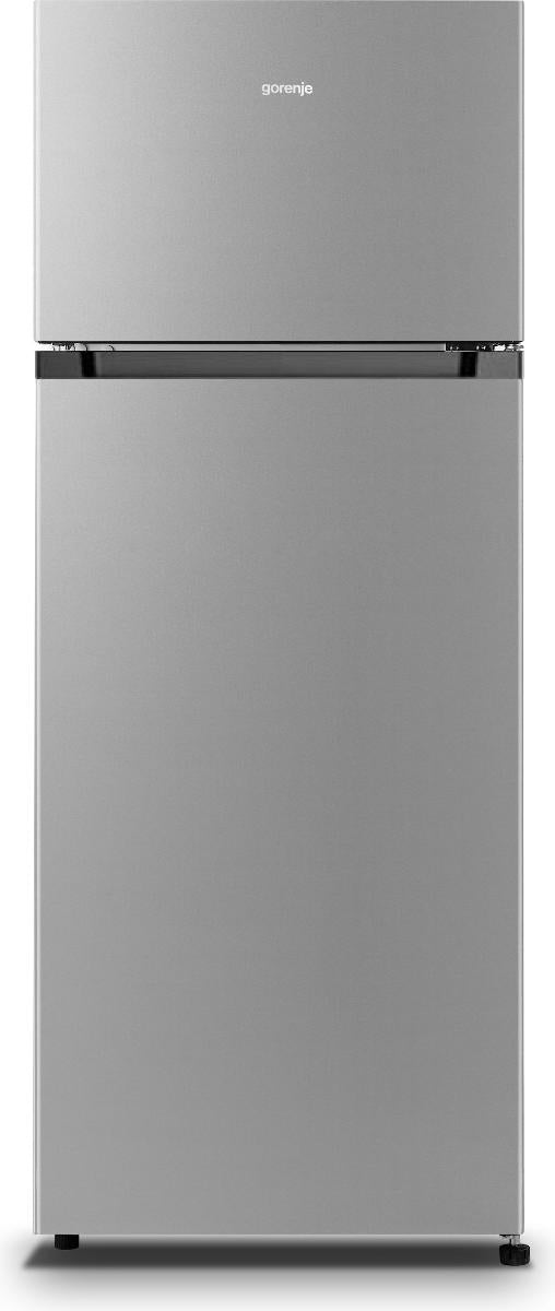Gorenje Refrigerator RF414EPS4 Energy efficiency class E Free standing Double Door Height 143.6 cm Fridge net capacity 165 L Freezer net capacity 41 L 40 dB Grey