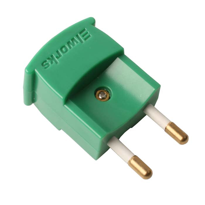 Stikprop S7 u/jord ekstraforstærket grøn han - elworks