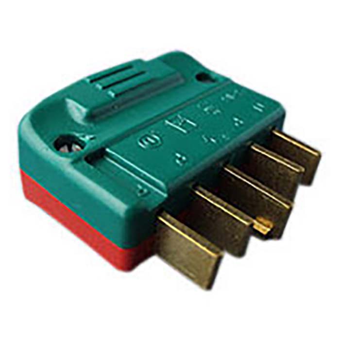 Stikprop S16 440V 3P+N+J lige rød/grøn han - elworks