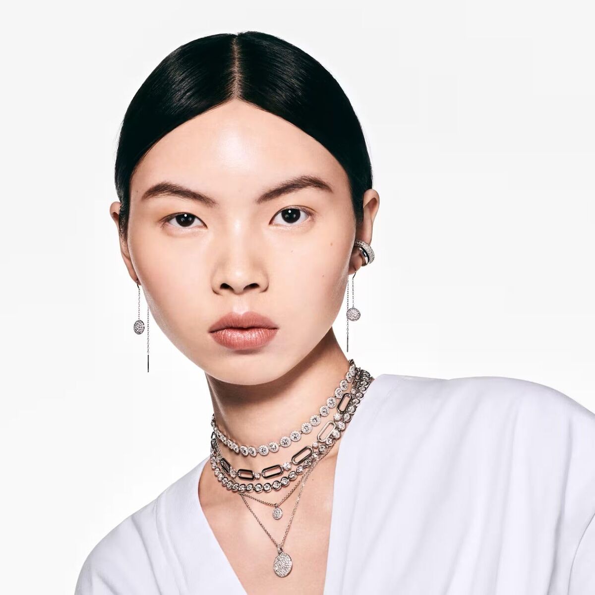 Halskæde til kvinder Swarovski 5683360