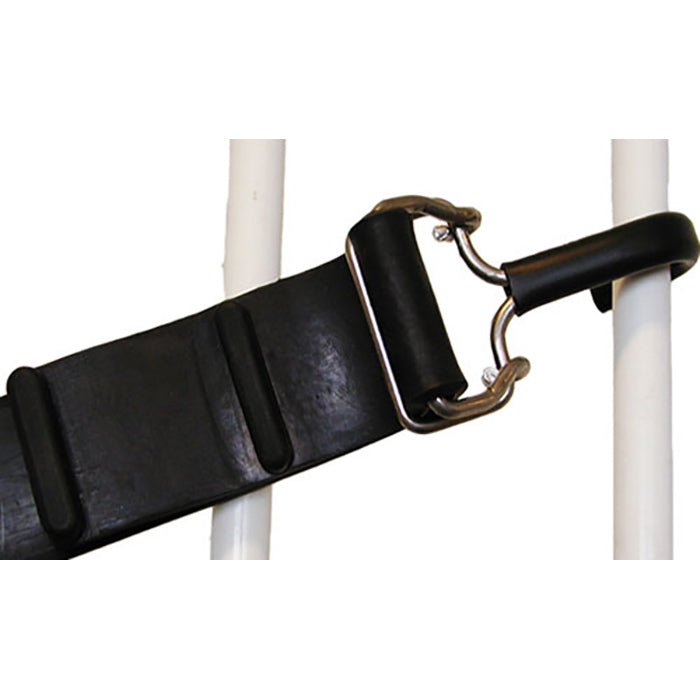 Holdfast rem 90 cm med metalkroge - sikring af bagage og last, Netlager