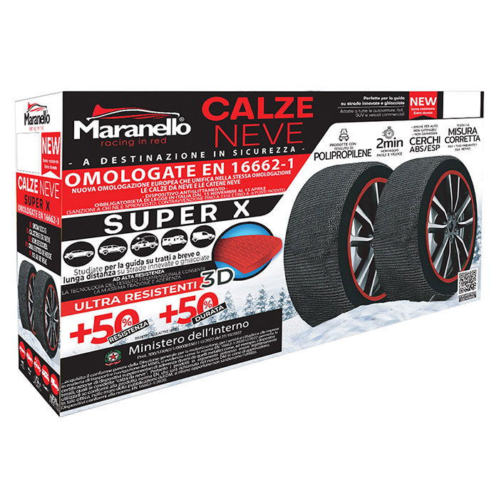 Snesokker til bil, SUV og autocamper str. L - Maranello