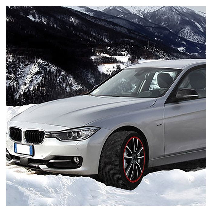 Snesokker str. XXXL - Super X Ultra stærke snesokker til biler, SUV & autocampere - Maranello