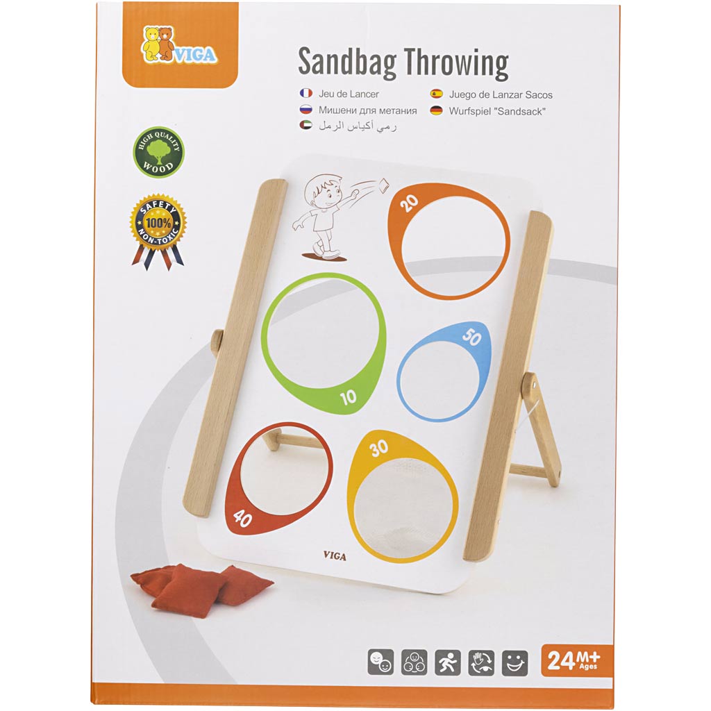 VIGA Træramme til Ærtepose Kast - 34,5x44,5 cm