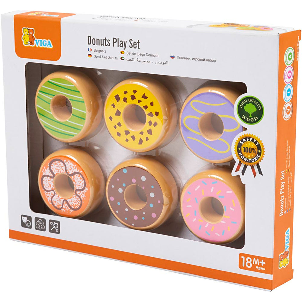 VIGA Donuts, diam. 55 mm, 6 stk./ 1 pk.