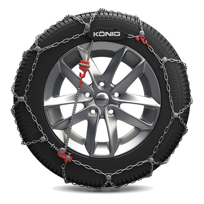 Snekæde CG-9 selvspændende 9 mm diamantmønster til 255/40-19 & 275/35-19 - KÖNIG