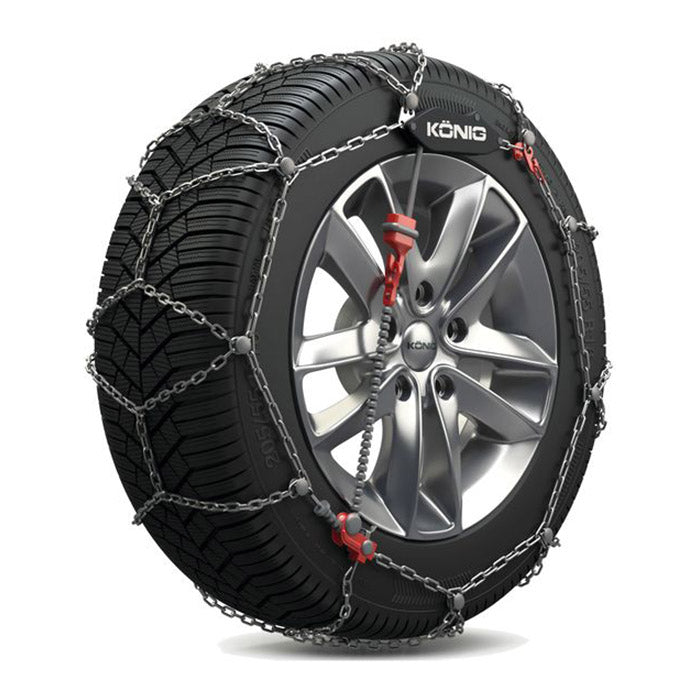 Snekæde CG-9 selvspændende 9 mm diamantmønster til 255/40-19 & 275/35-19 - KÖNIG