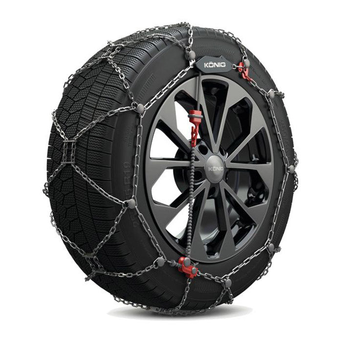 Snekæder XG-12 Pro str. 255 - selvspændende til SUV/varebil/autocamper, certificeret - KÖNIG