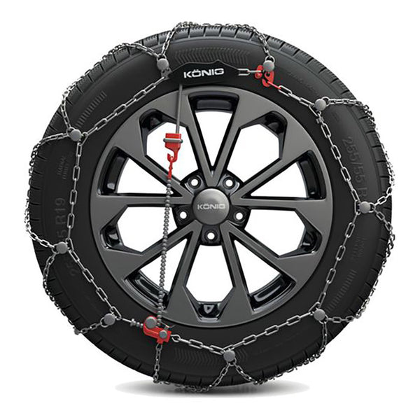 Snekæder XG-12 Pro str. 255 - selvspændende til SUV/varebil/autocamper, certificeret - KÖNIG