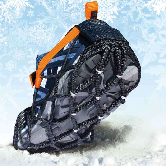 Snesko / anti-slip overtræk til løb, hiking & arbejde str.40-44 - EzyShoes