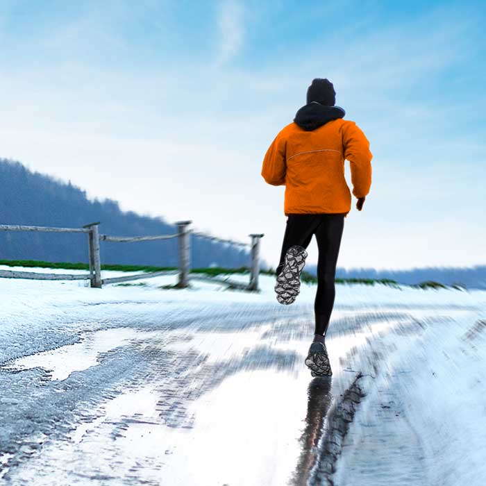 Snesko overtræk til sko, anti-slip til glatte forhold str.44 - 48 - X-treme EzyShoes