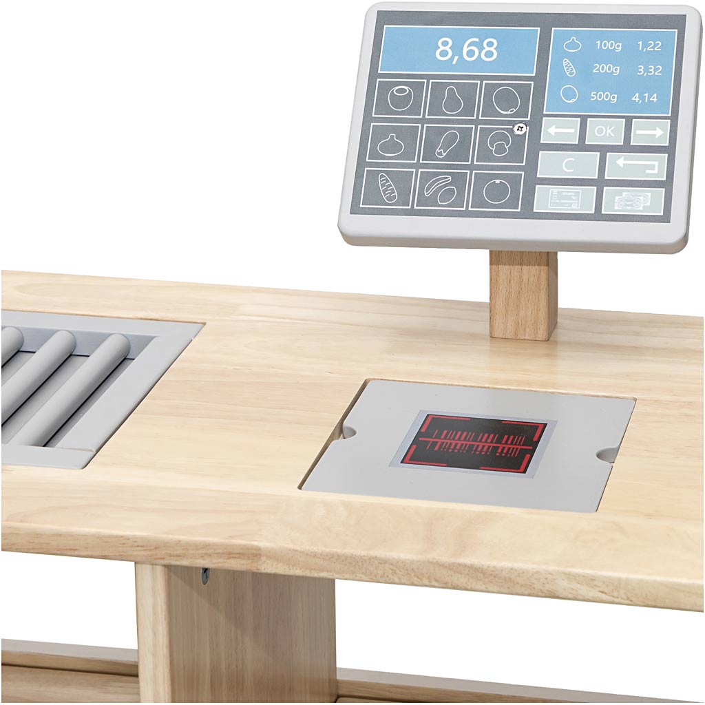 VIGA Købmandsdisk, H: 55 cm, L: 80 cm, B: 44 cm, 1 stk.