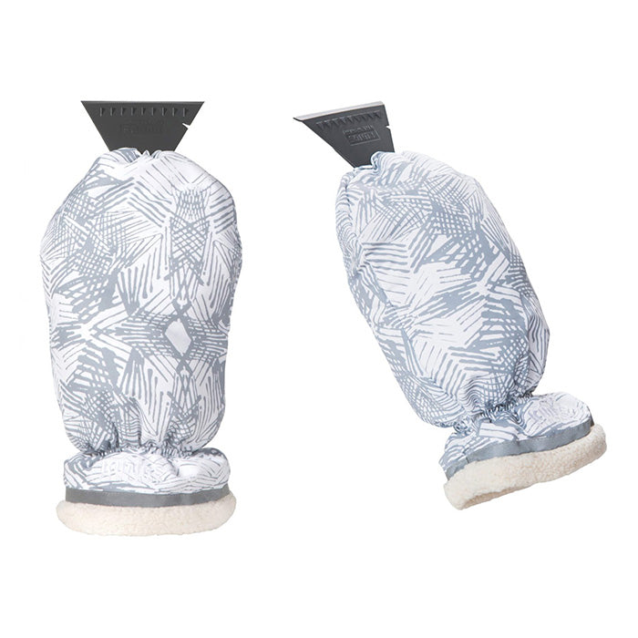 Isskraber med vandtæt handske, refleks og 10 cm blad - Kungs